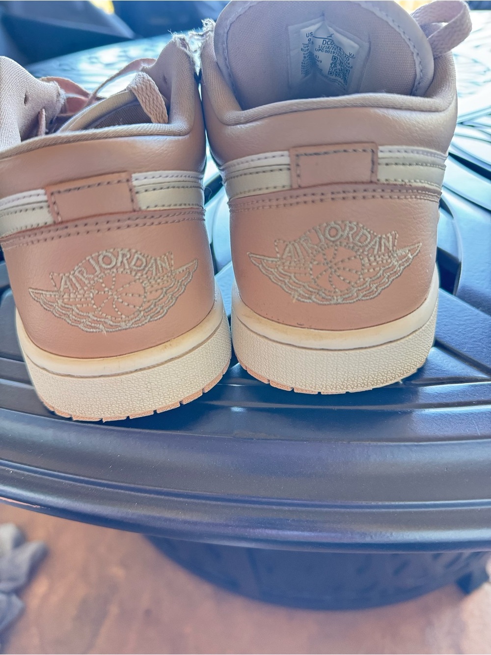 Jordan women’s Low-Top Sneakers in Blush Pink